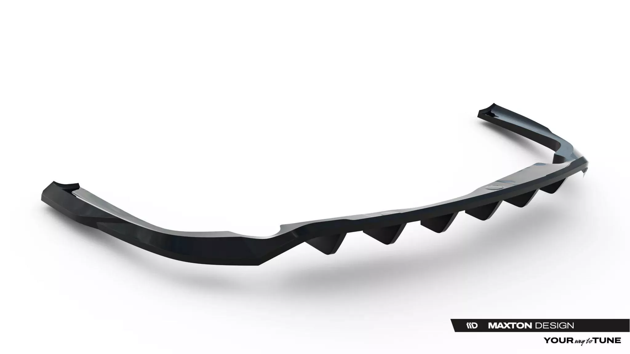 Mittlerer Cup Diffusor DTM Look Heck Ansatz Für Jeep Grand Cherokee L Mk5 
