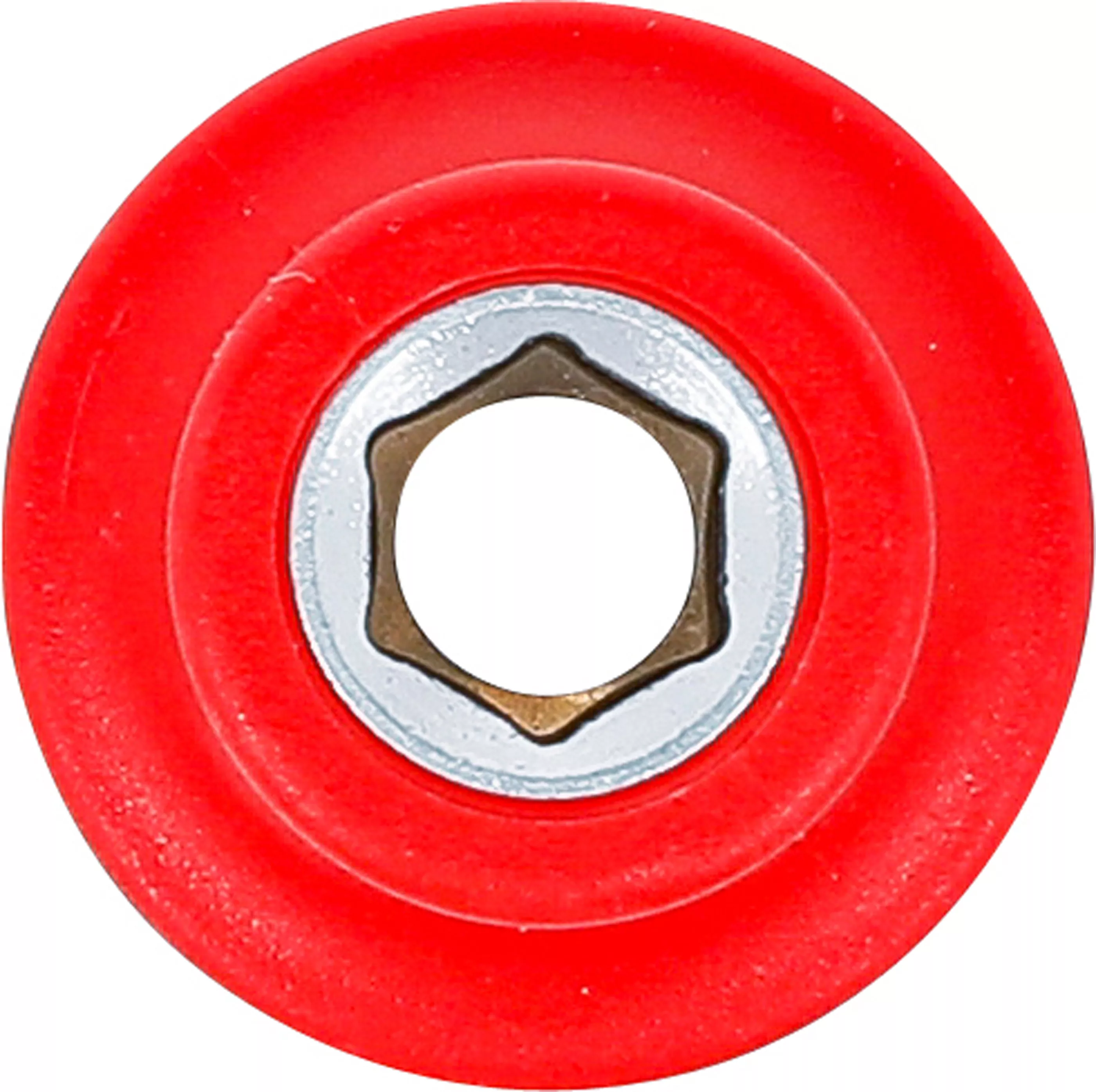 VDE-Steckschlüssel-Einsatz Sechskant | Antrieb Innenvierkant 10 mm (3/8") | SW 7 mm