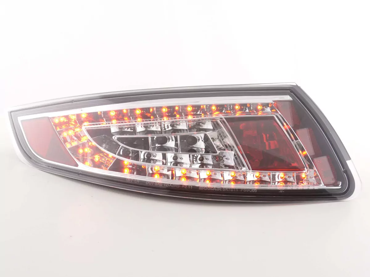 LED Rückleuchten Set Porsche 911 Typ 997 Bj. 05-09 chrom