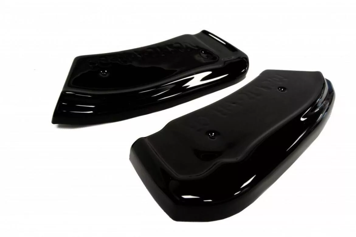 Heck Ansatz Flaps Diffusor Passend Für Diffusor Passend Für FORD FIESTA MK7 ST / STLINE / ZETEC S Schwarz Hochglanz Schwarz Hochglanz
