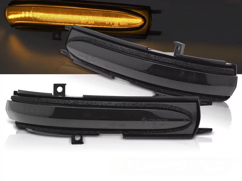 Indicator In The Mirror Smoke Led Seq Fits  Honda Civic 04-06 Accord 02-08