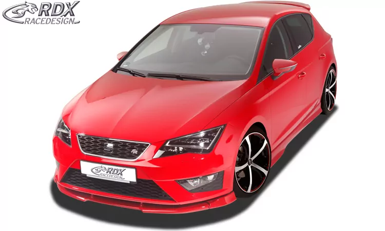 RDX Frontspoiler VARIO-X für SEAT Leon 5F FR + Cupra -2017 (auch SC und ST) Frontlippe Front Ansatz Vorne Spoilerlippe