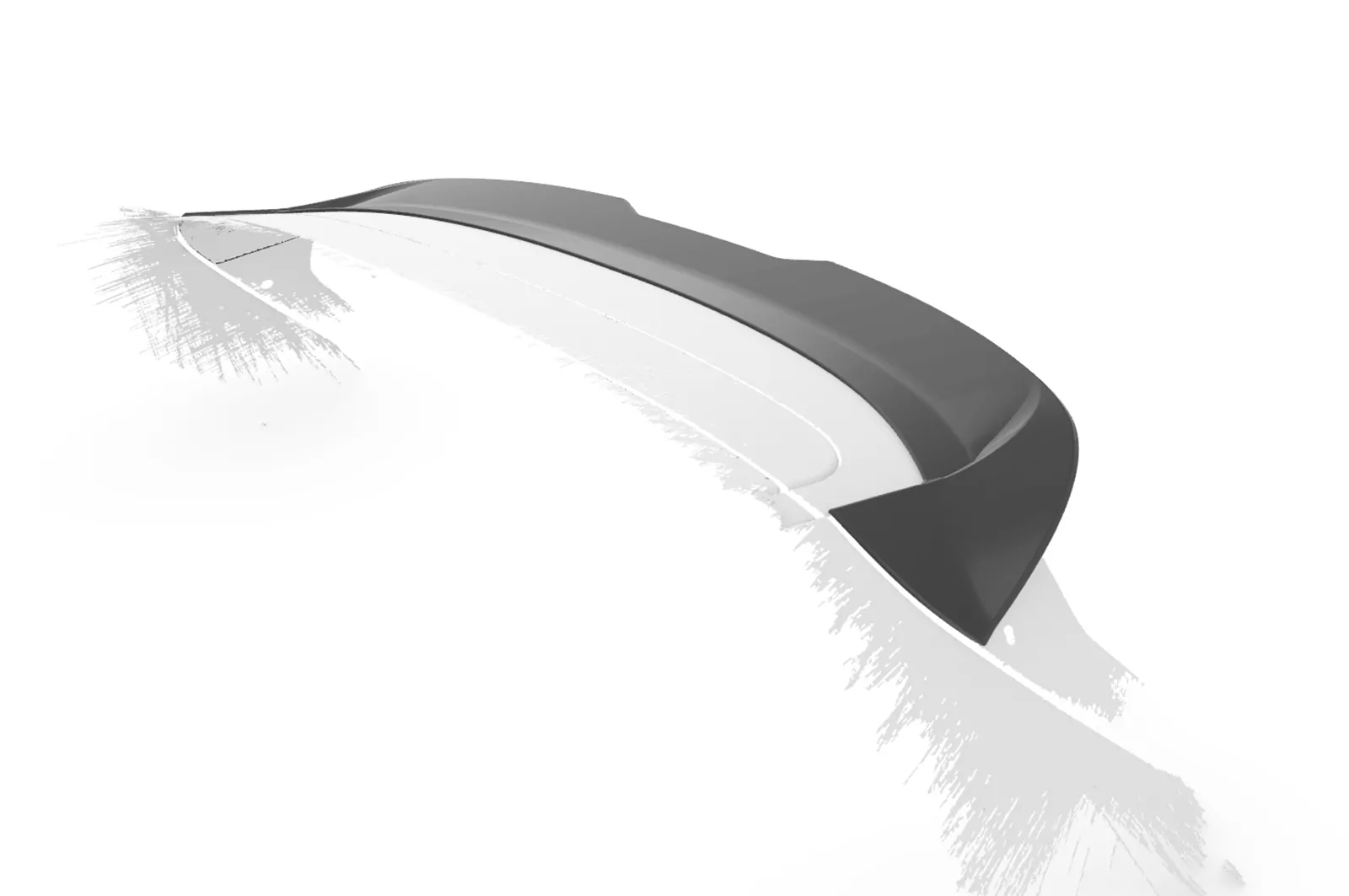 Heckflügel mit ABE für Kia Ceed (CD) SW HF989 Schwarz Strukturiert