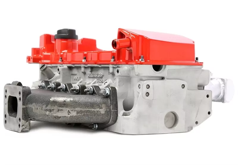 TA Technix Guss Turbokrümmer mit T3/T4 Flansch/mit Wastegate Anschluß für VW VR6/12V Motoren