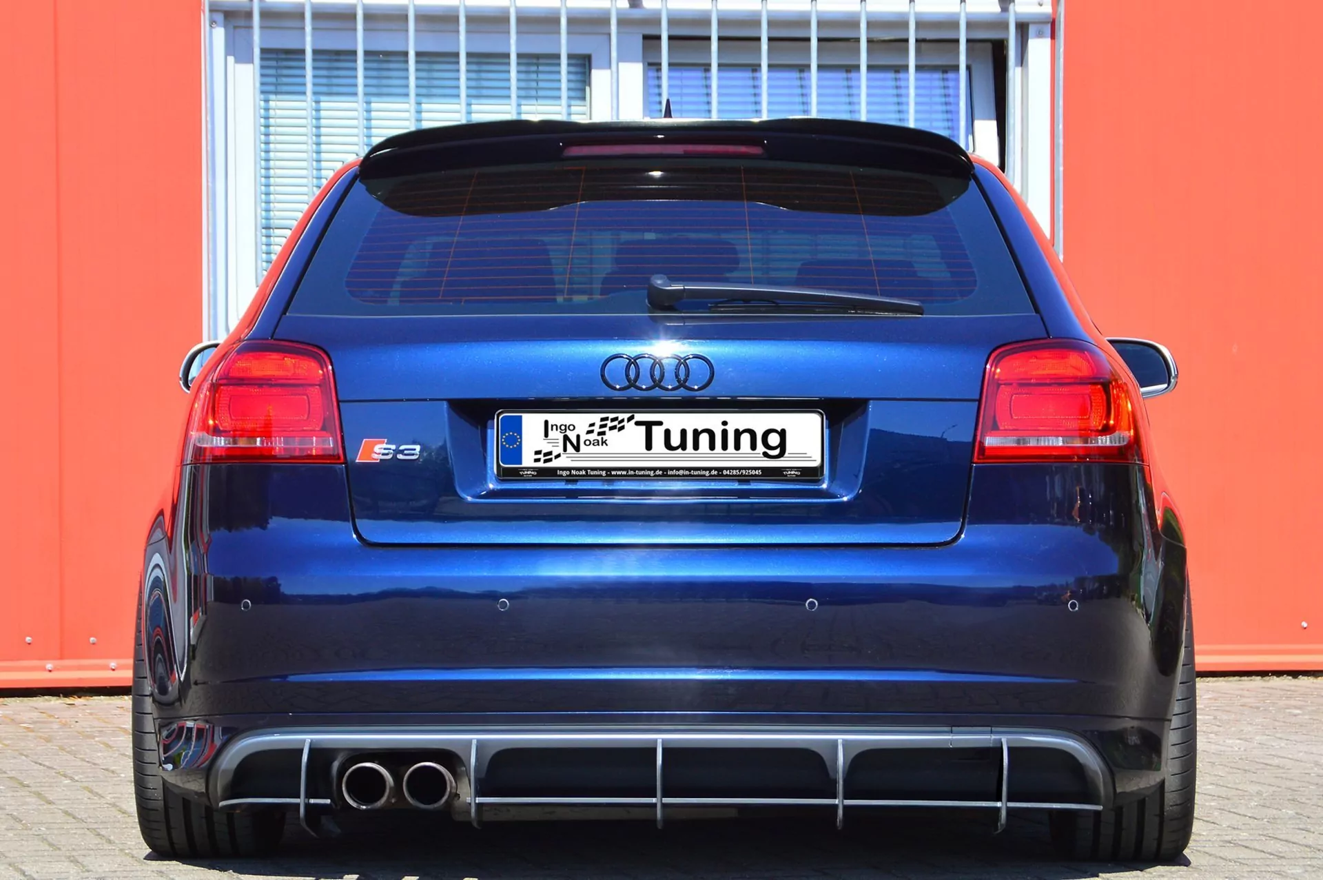 Gefräster Heckansatz für Audi S3 8P 3.Türer Facelift