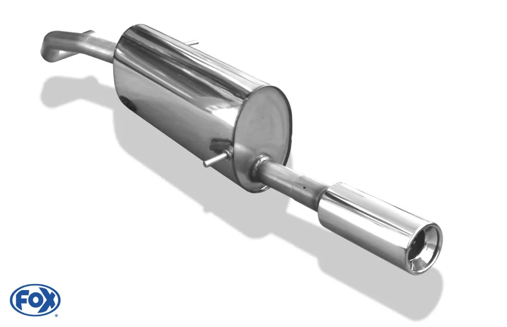 VW Polo 6R  Endschalldämpfer - 1x90 Typ 13