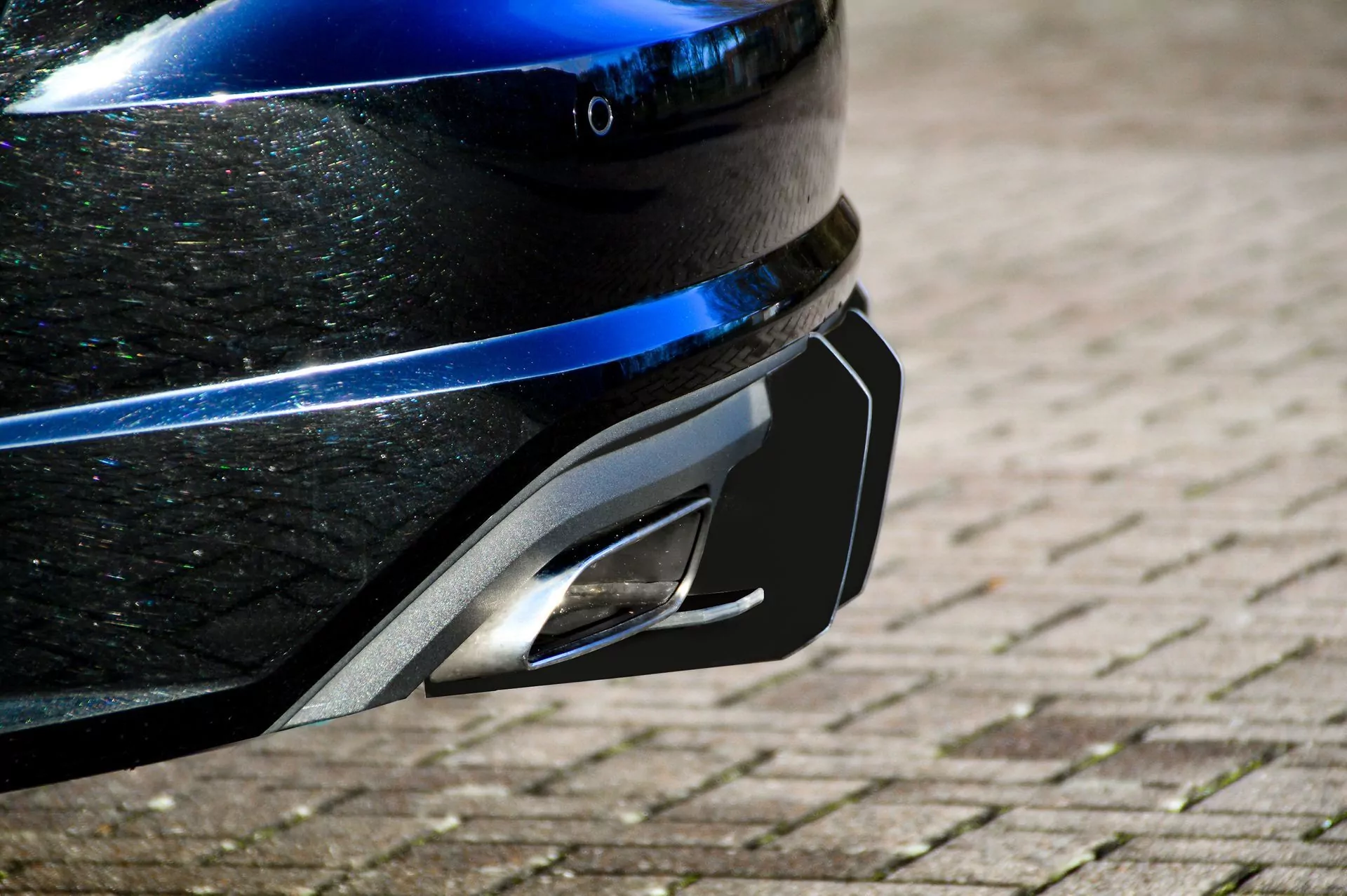 Gefräster Heckansatz aus ABS für Audi A7 C7 4G