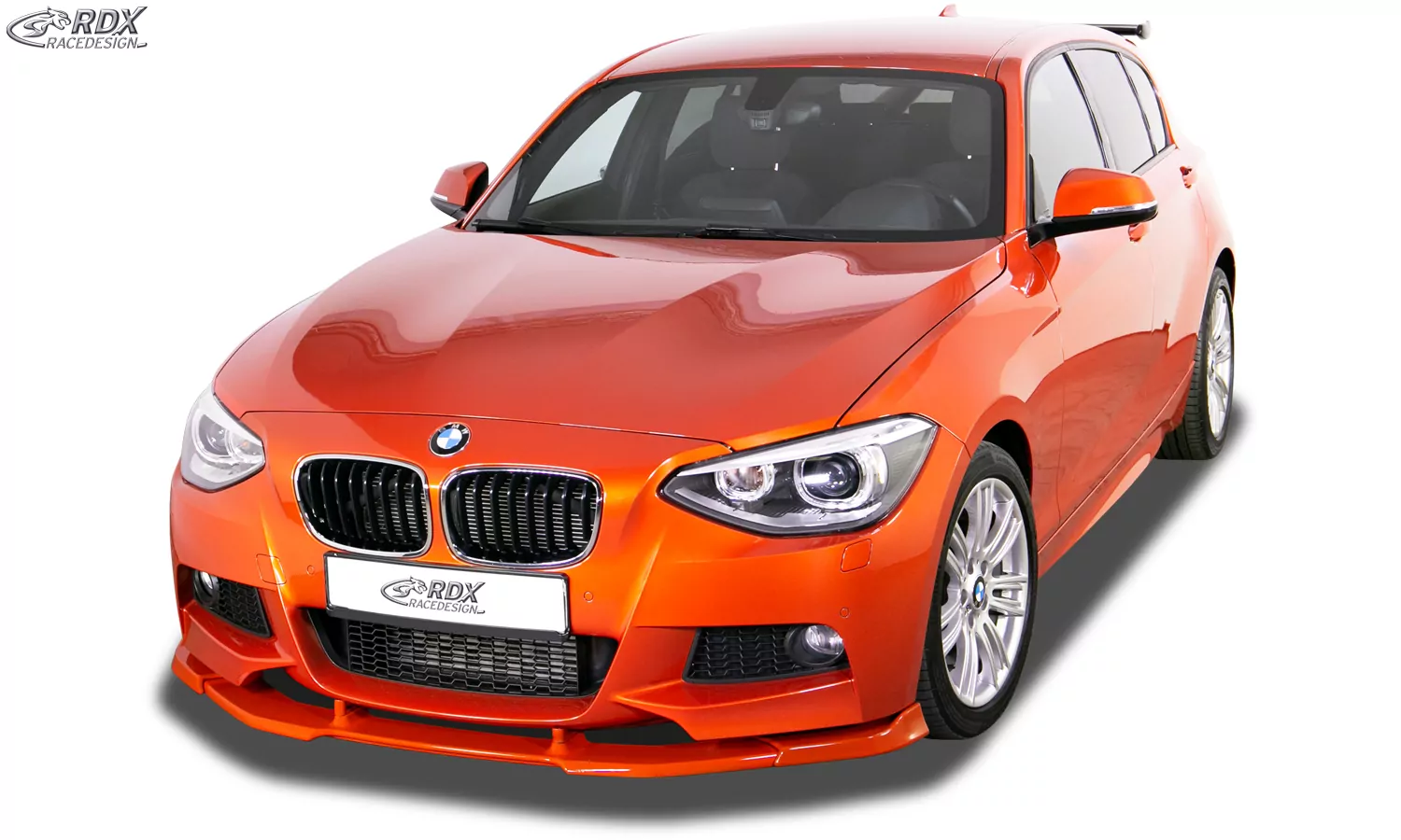 RDX Frontspoiler VARIO-X für BMW 1er F20 / F21 2011-2015 (M-Paket bzw. M-Technik Frontstoßstange) Frontlippe Front Ansatz Vorne Spoilerlippe