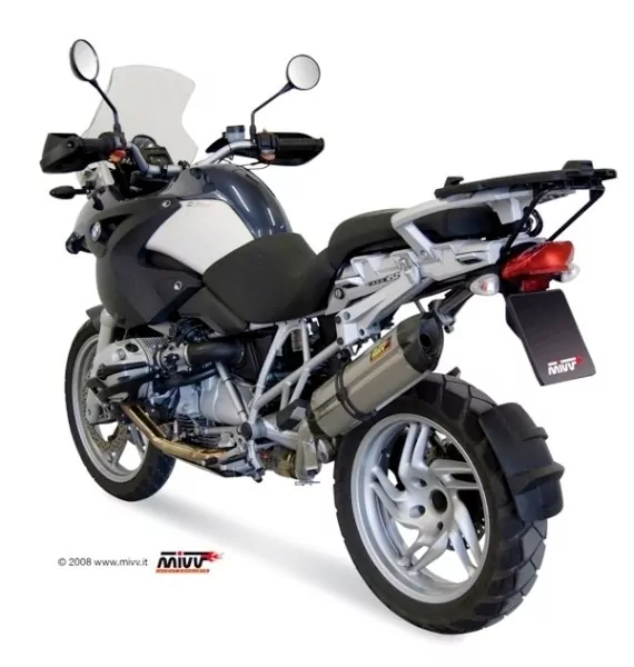 MIVV SUONO In Edelstahl Für BMW R 1200 GS 04-07