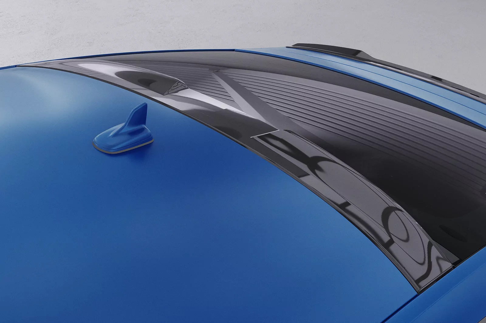 Heckscheibenblende für Audi A7 / S7 / RS7 C8 (4K) Sportback HSB083 Schwarz Strukturiert