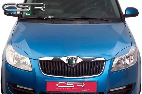 Aktion: Scheinwerferblenden für Skoda Roomster Typ 5J / Fabia 2 / Praktik SB027