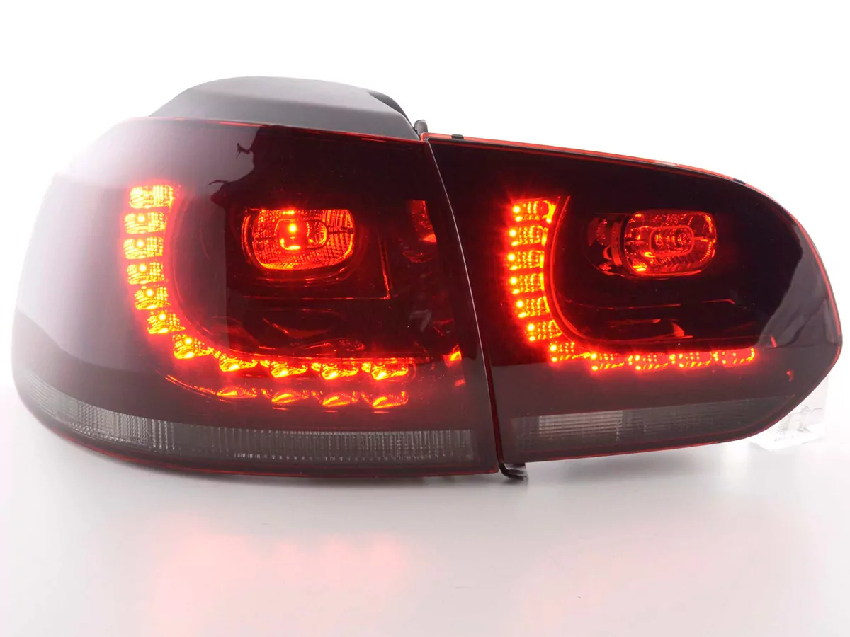 LED Rückleuchten Set VW Golf 6 Typ 1K Bj. 2008-2012 rot/schwarz GTI-Look
