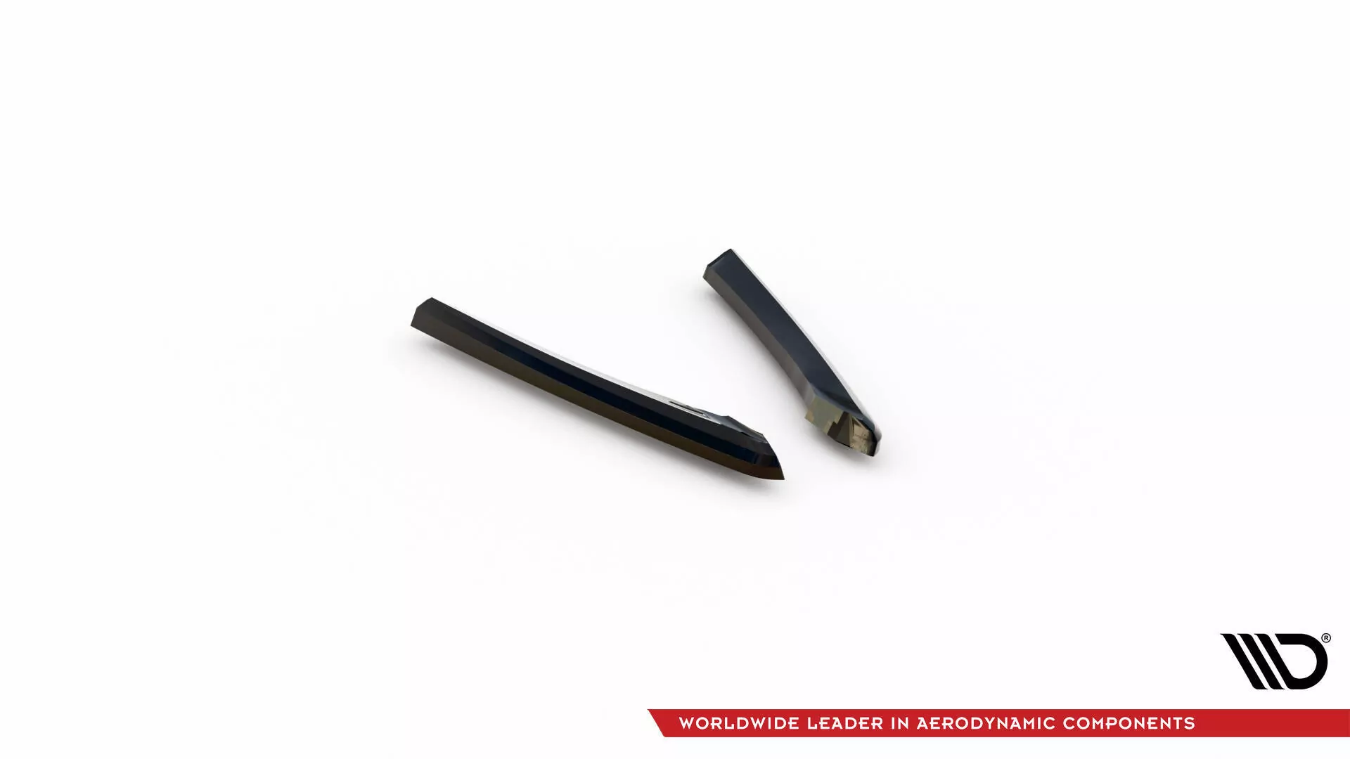 Heck Ansatz Flaps Diffusor Für Ford Mondeo Sport Mk5 Facelift / Fusion Sport Mk2 Facelift Schwarz Hochglanz
