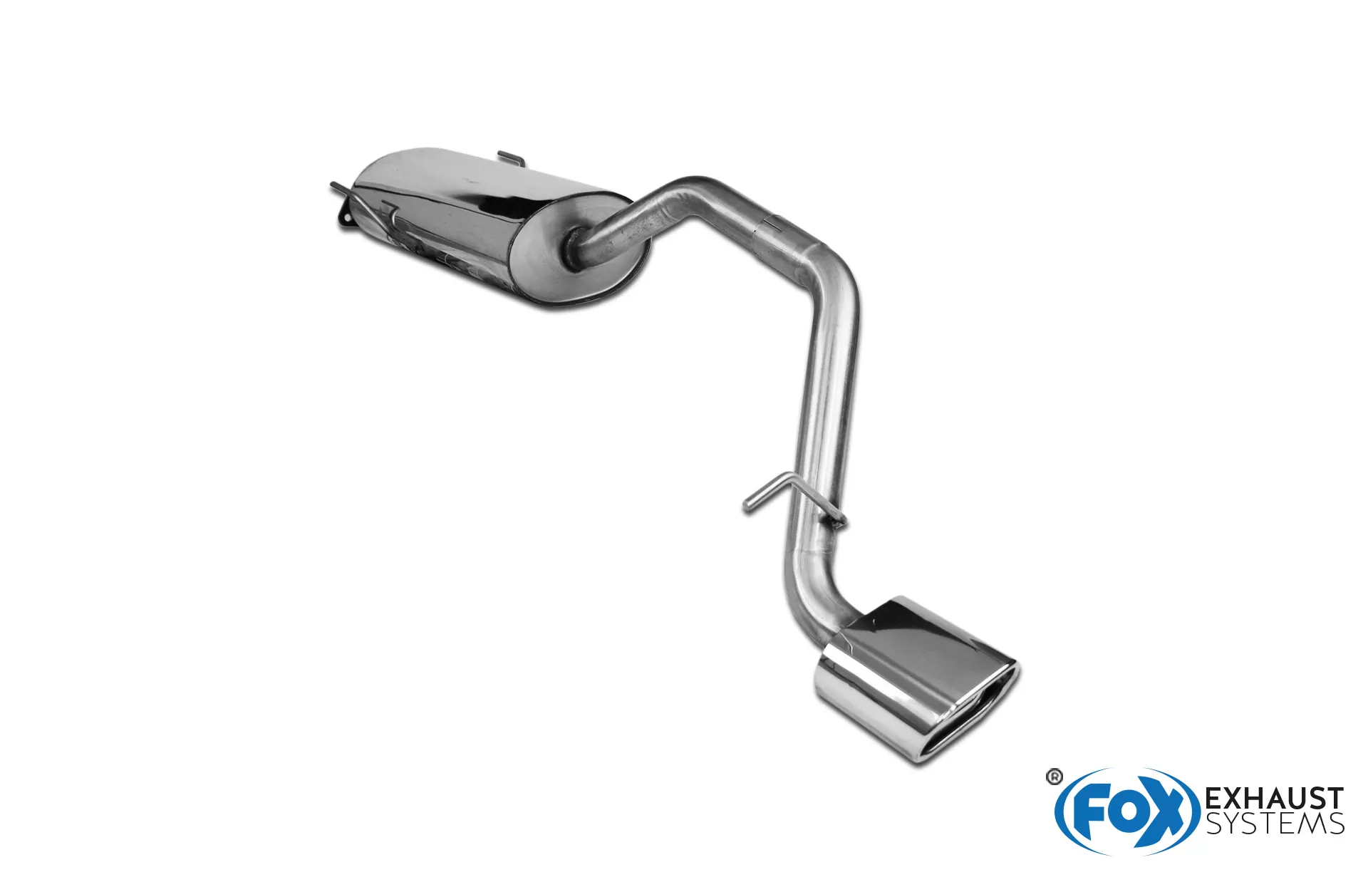 Daihatsu Terios J2 4x4  Endschalldämpfer einseitig - 135x80 Typ 53