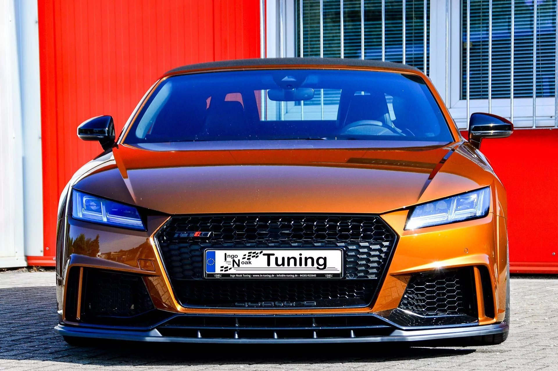 Spoilerschwert Frontspoiler Cuplippe aus ABS für Audi TTRS 8S