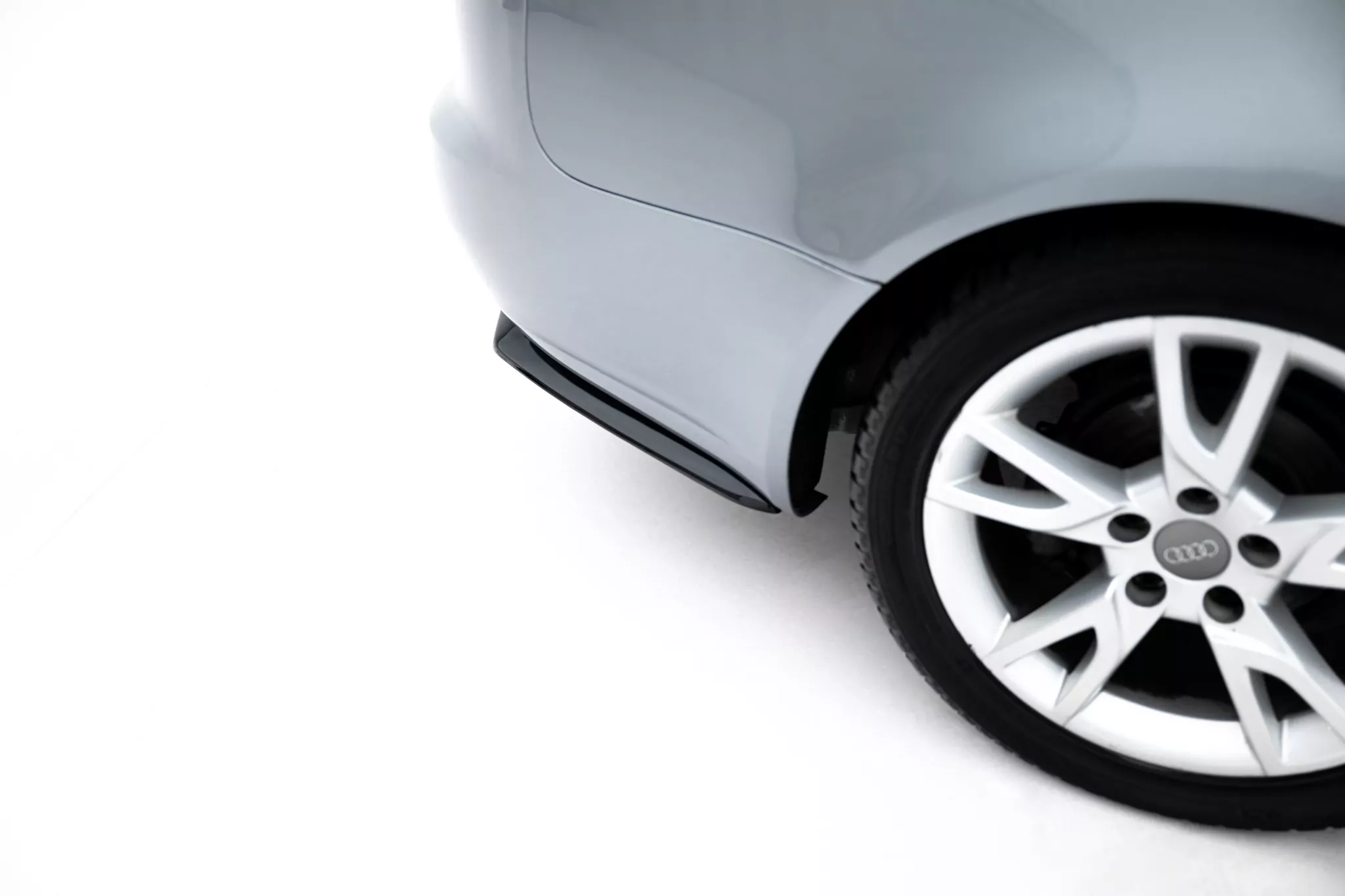 Heck Ansatz Flaps Diffusor Passend Für Diffusor Passend Für AUDI A4 B7 Schwarz Hochglanz Schwarz Hochglanz