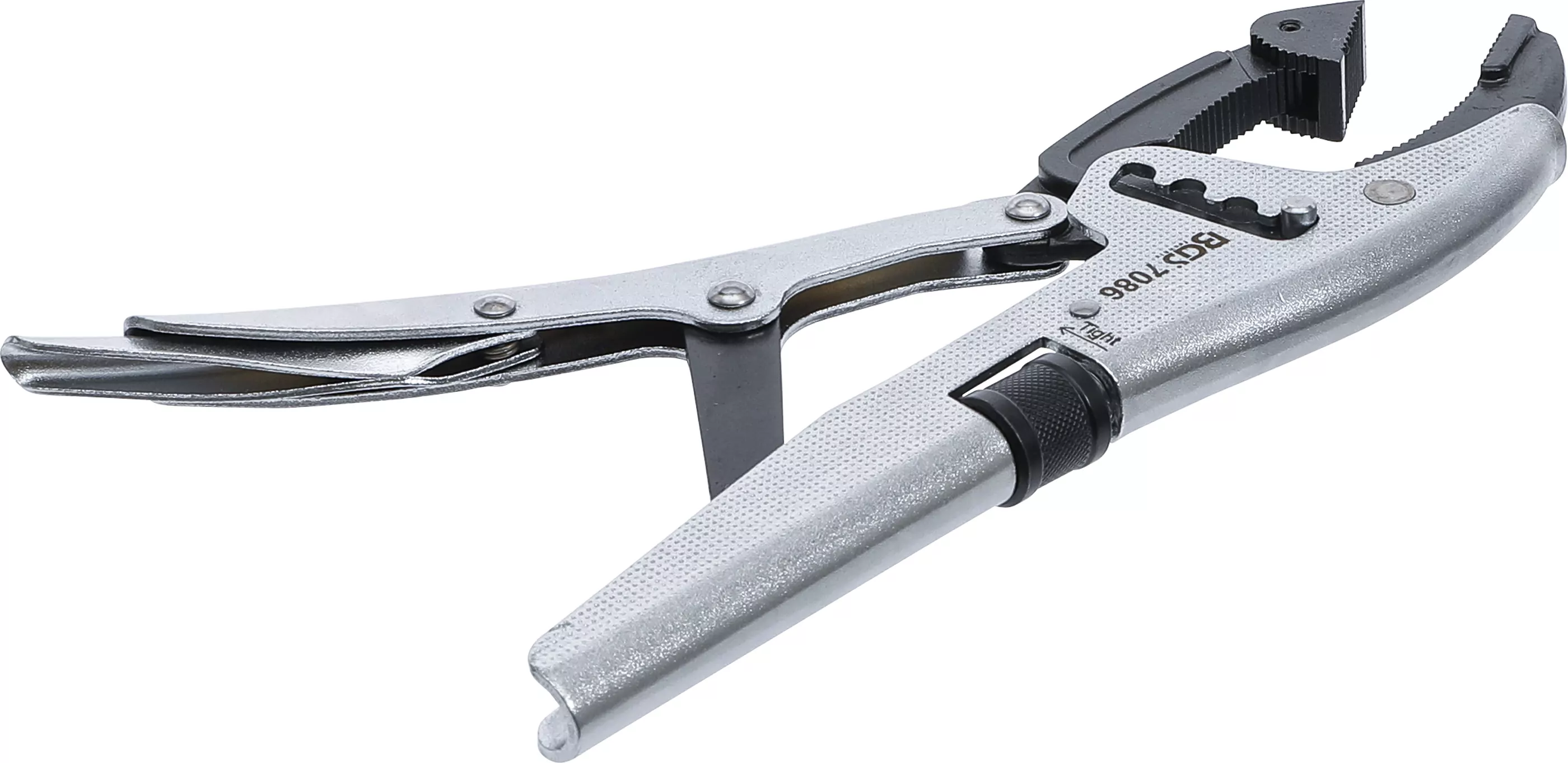 Gripzange | 4-fache Schnelljustierung | schwenkbare Backenenden | französischer Typ | 250 mm