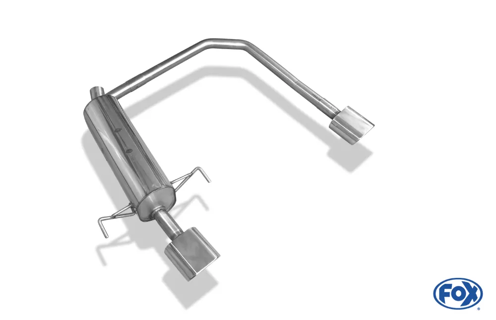 Opel Astra H/ Astra H GTC  Endschalldämpfer Ausgang rechts/links - 135x80 Typ 53 rechts/links