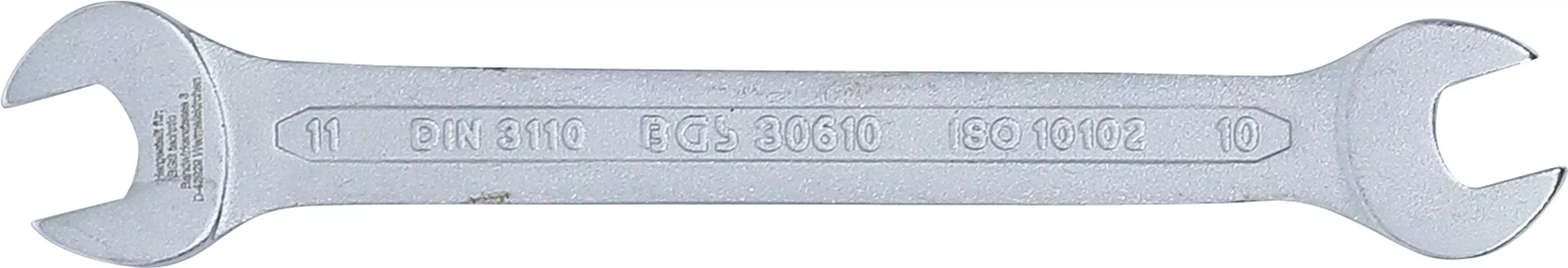 Doppel-Maulschlüssel | SW 10 x 11 mm