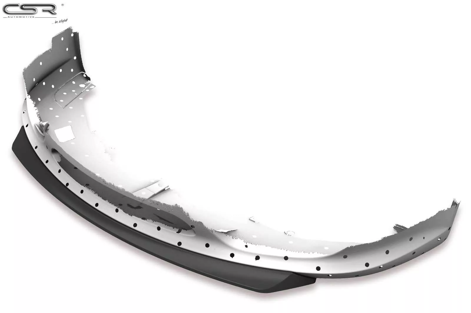 Cup-Spoilerlippe mit ABE für Porsche Boxster 987 Lackierfreundlich (schwarz matt)