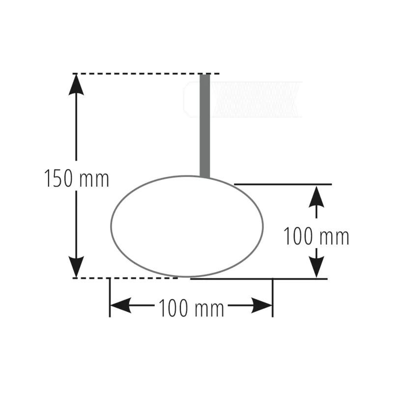 HIGHSIDER pro Lenkerendenspiegel Enterprise Schwarz/Silber (1Stck.)