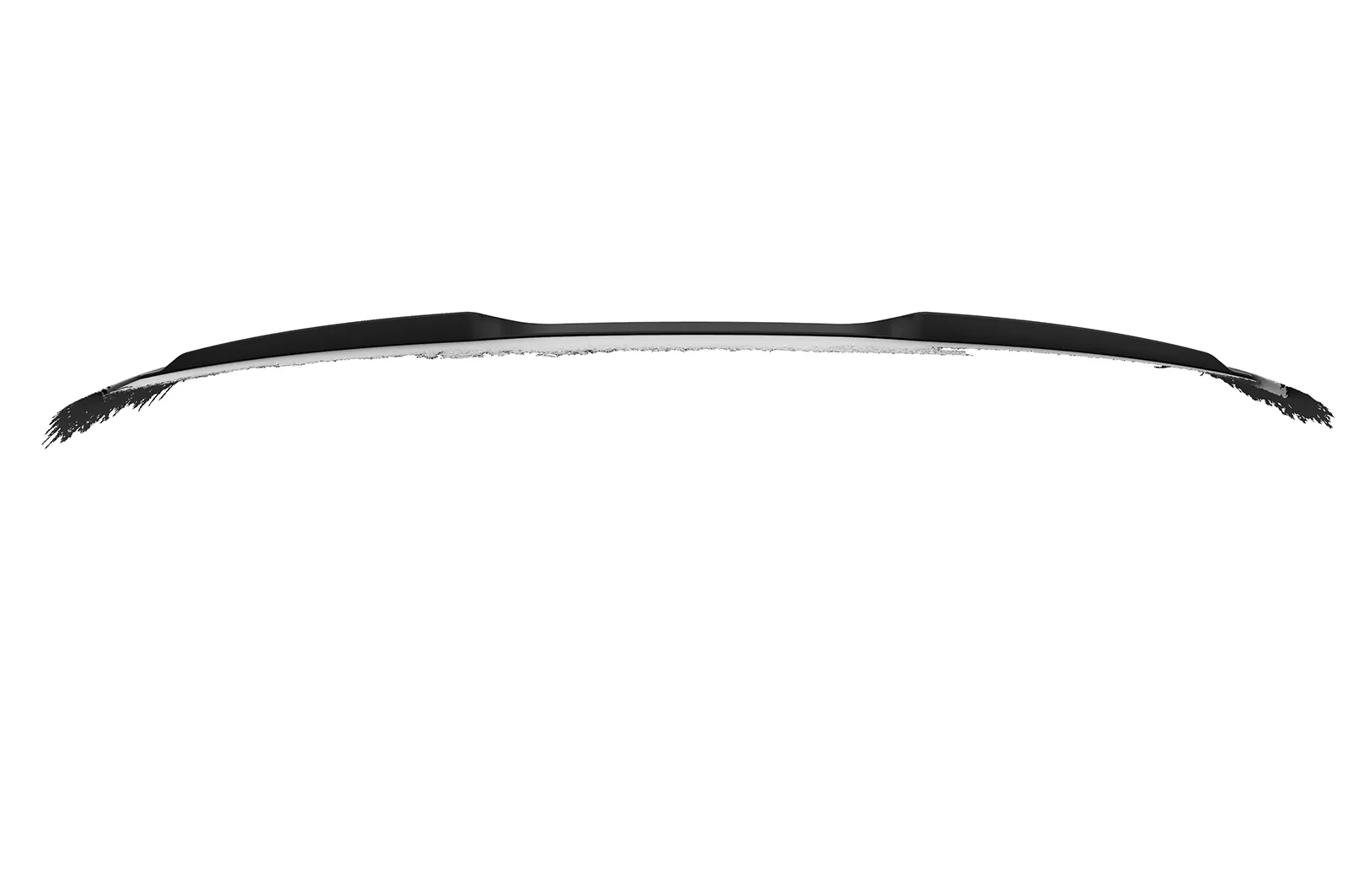 Heckscheibenblende für Mercedes-Benz EQE (V295) Limousine HSB123 Schwarz Strukturiert