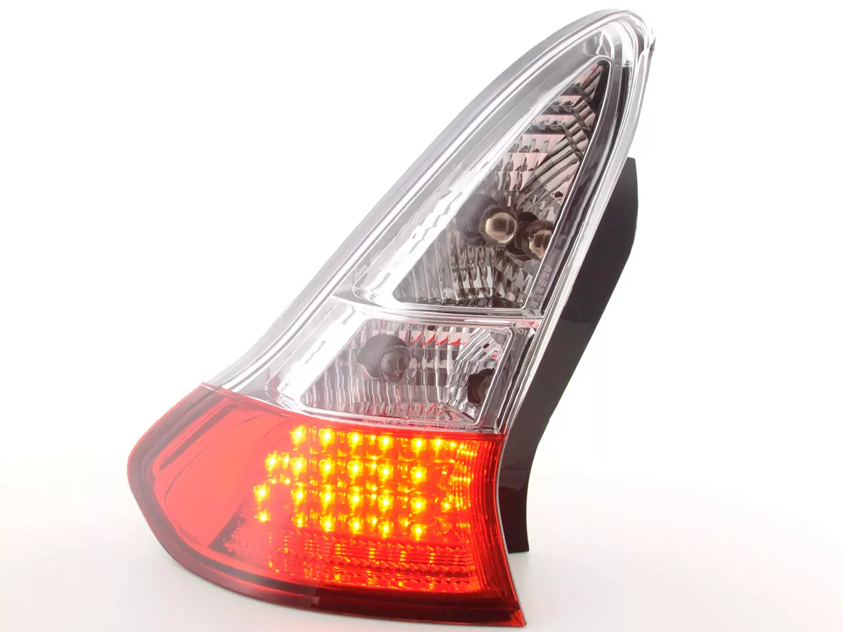 LED Rückleuchten Set Citroen C4 3-trg. Typ L Bj. 04- klar/rot