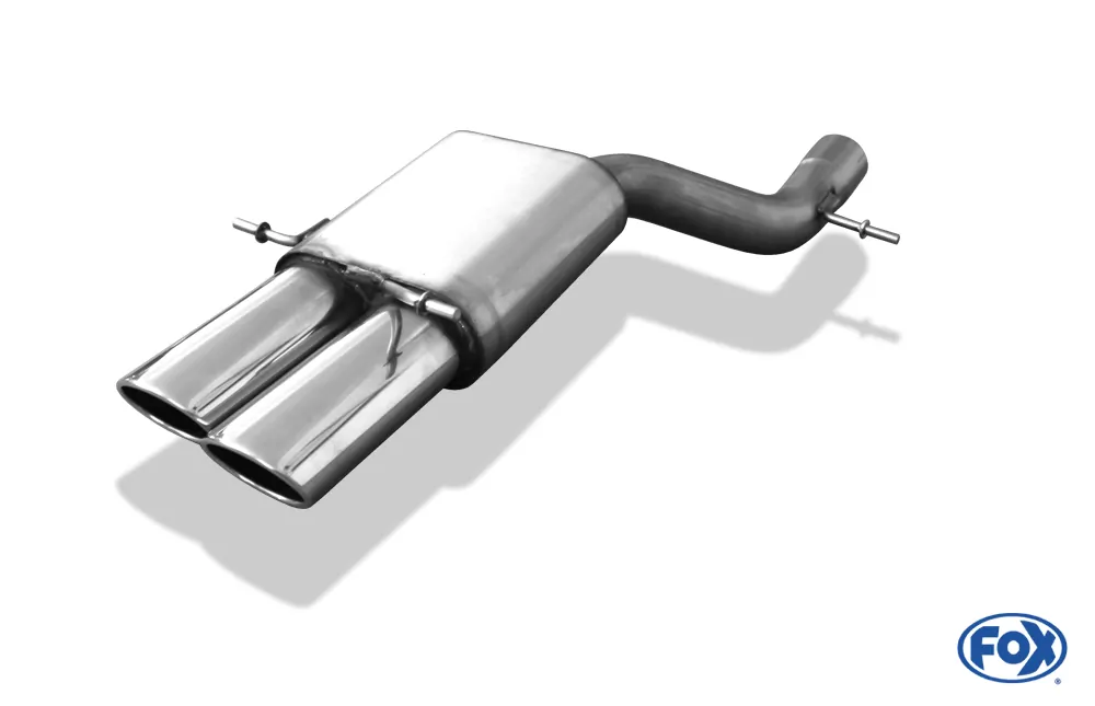 Audi RS4 B5  Endschalldämpfer - 2x115x85 Typ 44