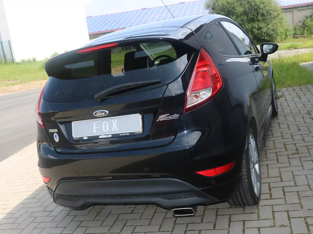 Ford Fiesta VII - Black/ Red Edition - 1,0l Eco Boost 1,4l  Endschalldämpfer - 145x65 Typ 59