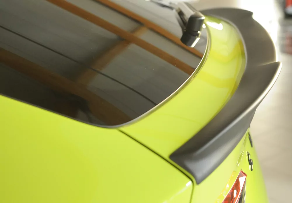Rieger Heckklappenspoiler matt schwarz für Skoda Enyaq iV RS (NY) Coupé (5AC) 07.21-