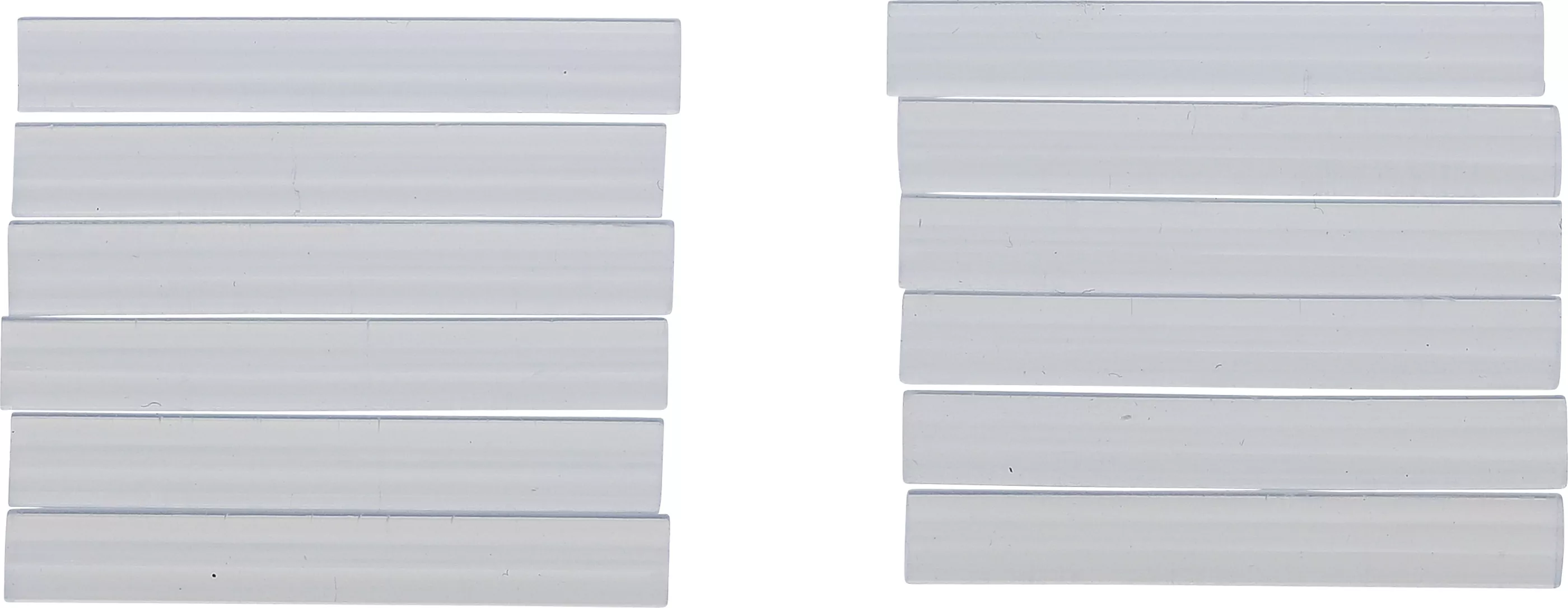 Heißklebe-Patronen | transparent | Ø 7,5 mm, 50 mm | 12-tlg.