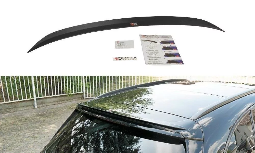 Spoiler CAP Passend Für Passend Für Mercedes C-Klasse S205 63 AMG Kombi Schwarz Hochglanz Schwarz Hochglanz
