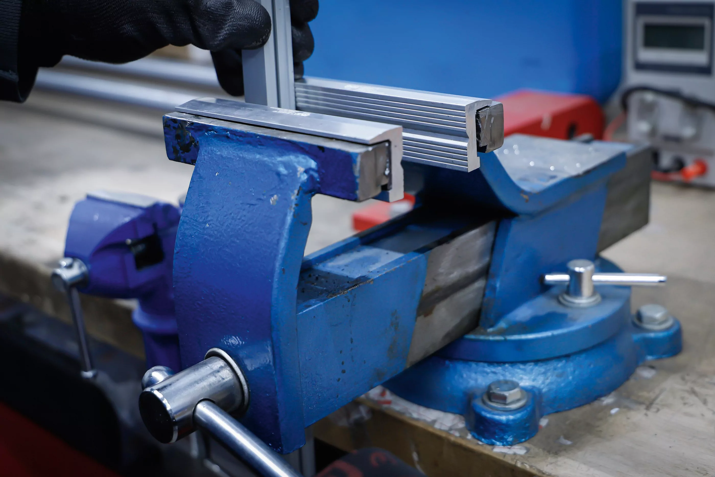 Schraubstock-Schutzbacken | Aluminium | Breite 150 mm | 2-tlg.