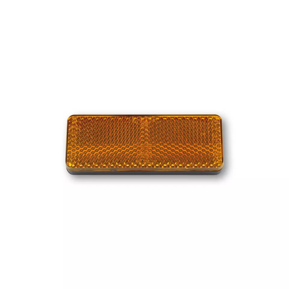 HIGHSIDER smart Fork Reflector Yellow Rectangular (1pc)