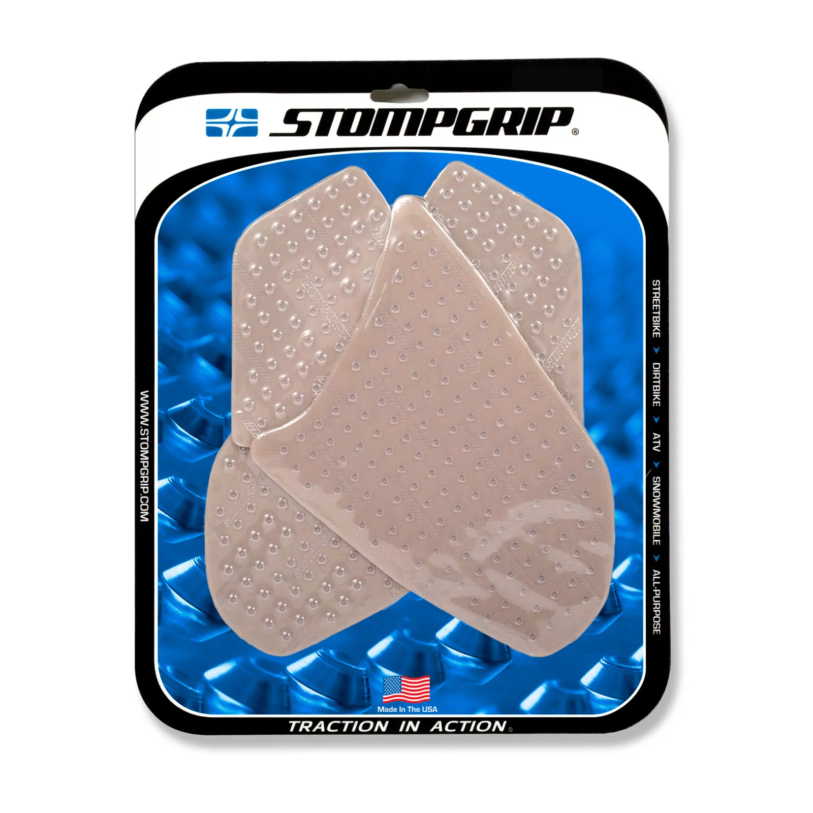 Stompgrip Traction Pad Volcano für Honda CBR1000 RR 08-11 Klar