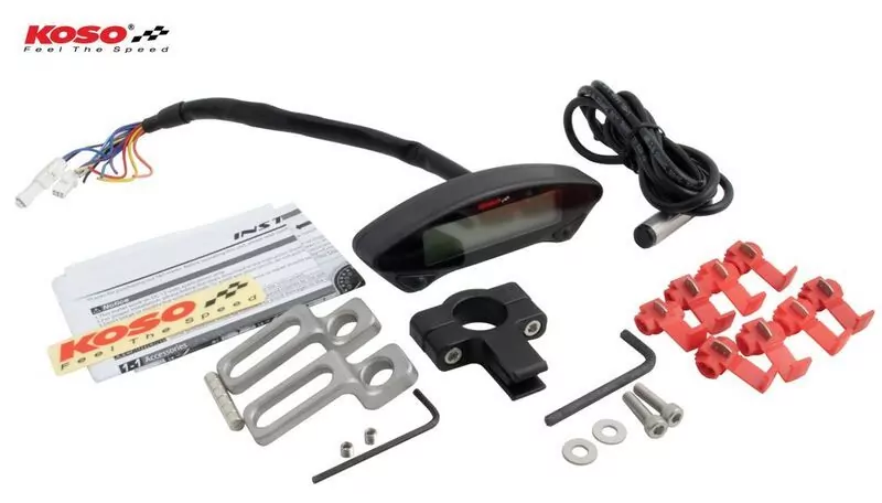 KOSO Digitaler Tachometer, DB EX-02 mit ABE