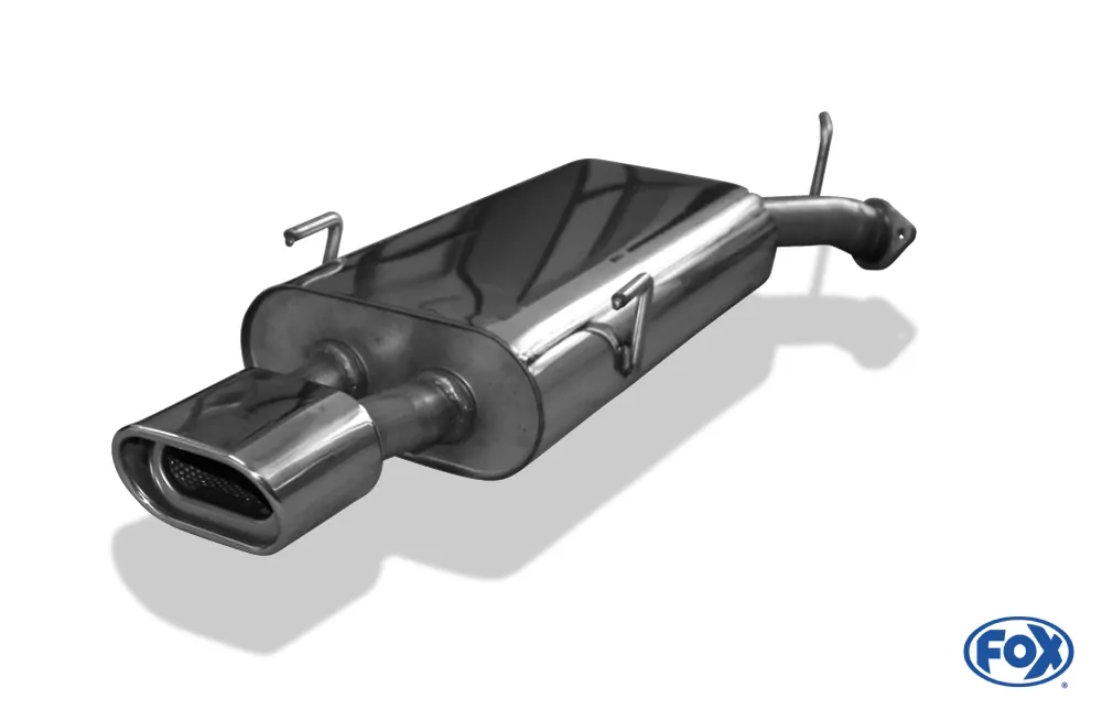 Opel Vectra B - Bj. ab 9/99`  Endschalldämpfer Ø55mm - 135x80 Typ 53
