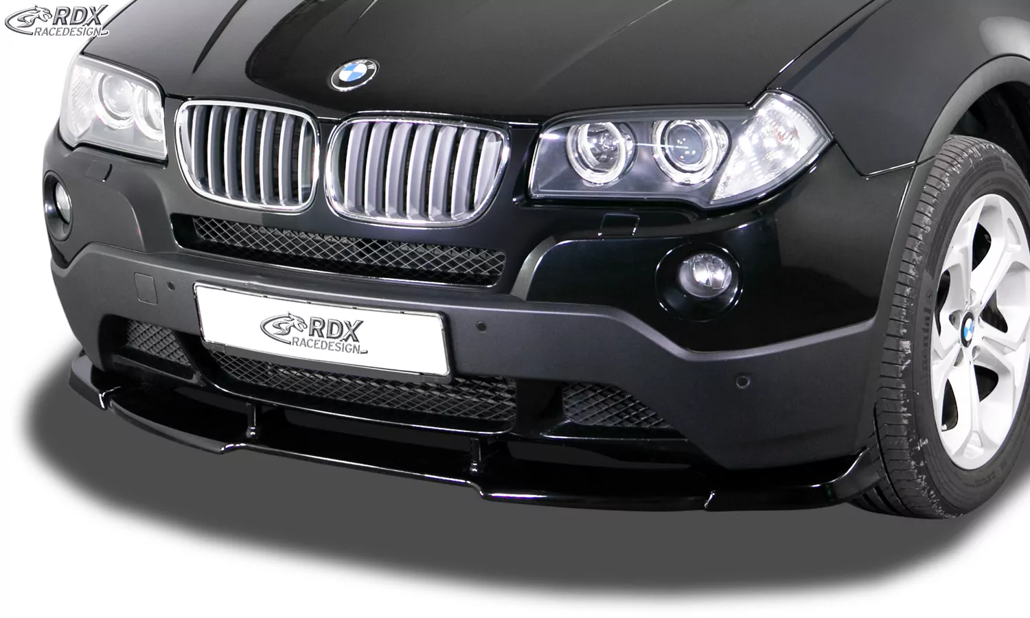 RDX Frontspoiler VARIO-X für BMW X3 E83 2003-2010 Frontlippe Front Ansatz Vorne Spoilerlippe