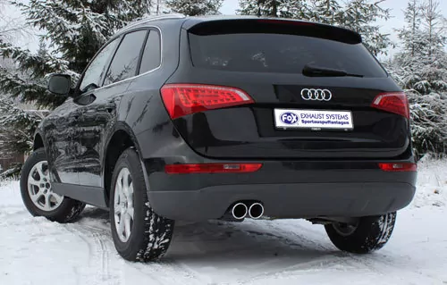 Audi Q5 - 8R quattro  Endschalldämpfer - 2x90 Typ 16