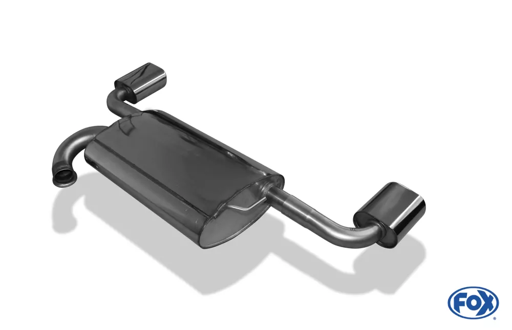 Citroen C-Crosser - Bj. ab 06`  Endschalldämpfer quer Ausgang rechts/links - 135x80 Typ 53 rechts/links