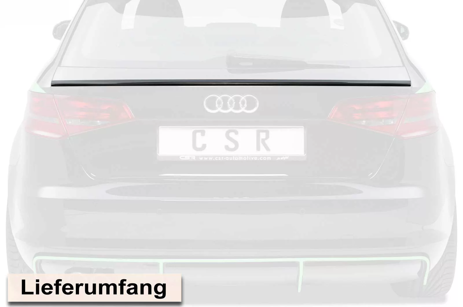 Hecklippe für Audi A3 8V Sportback HL147
