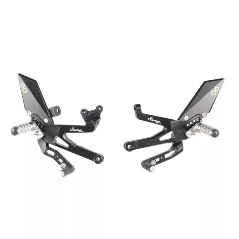 Lightech Fußrastenanlage Ducati Panigale V4 2018- / Streetfighter V4 2020-