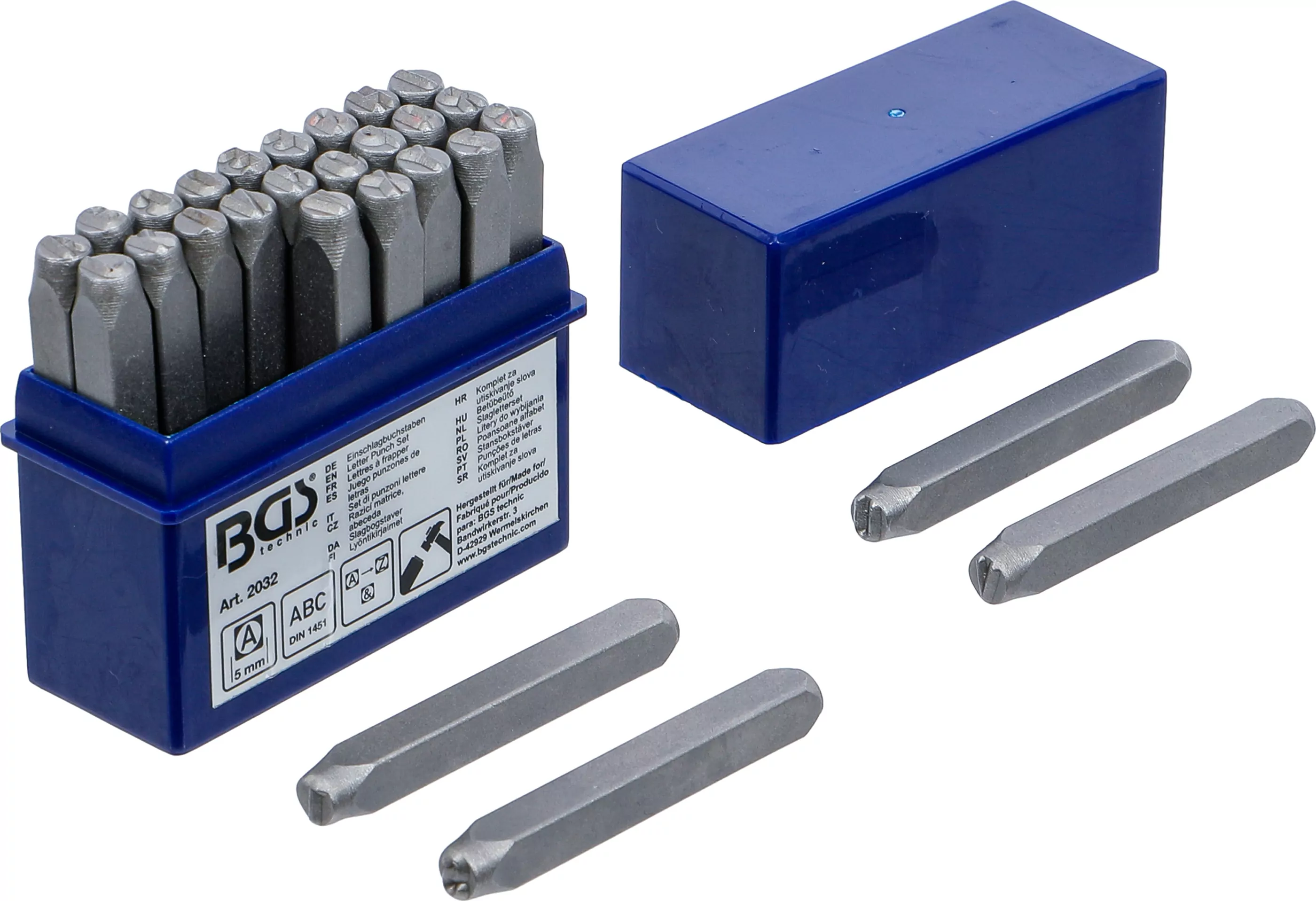 Einschlagbuchstaben | 5 mm