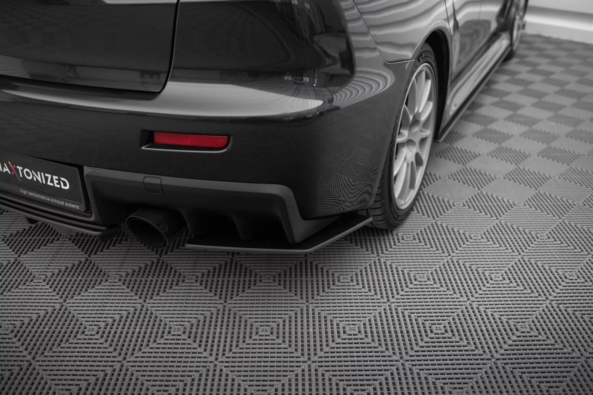 Street Pro Heck Ansatz Flaps Diffusor Für  Mitsubishi Lancer EVO X