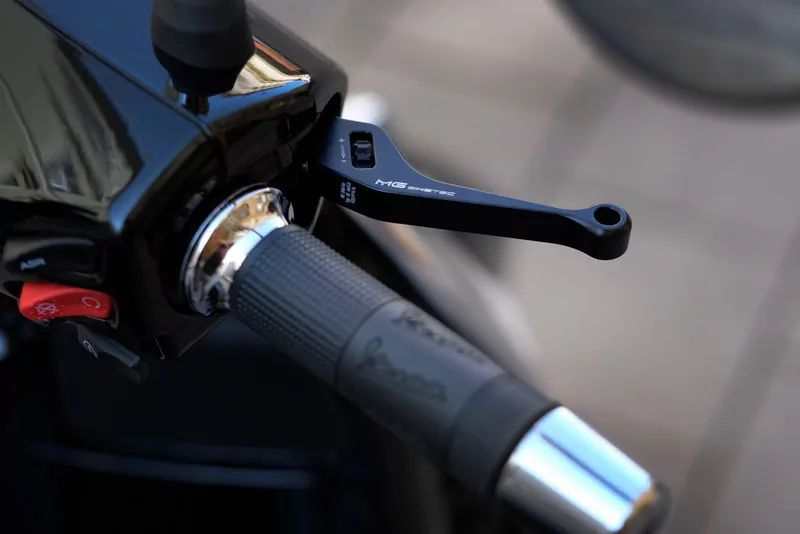 MG Biketec Bremshebel & Kupplungshebel Set - Kurz mit ABE, gültig in D - A - CH für Vespa Elestart 50 ab 1967