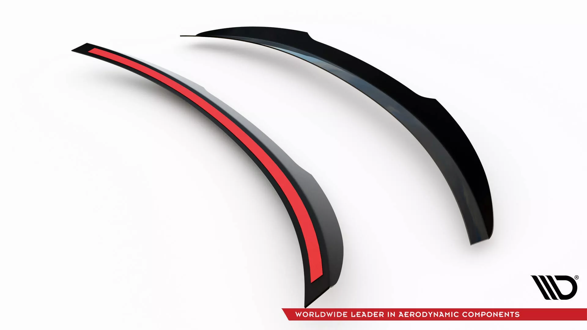 Spoiler CAP Passend Für Passend Für Mazda 6 GJ (Mk3) FL Schwarz Hochglanz Schwarz Hochglanz