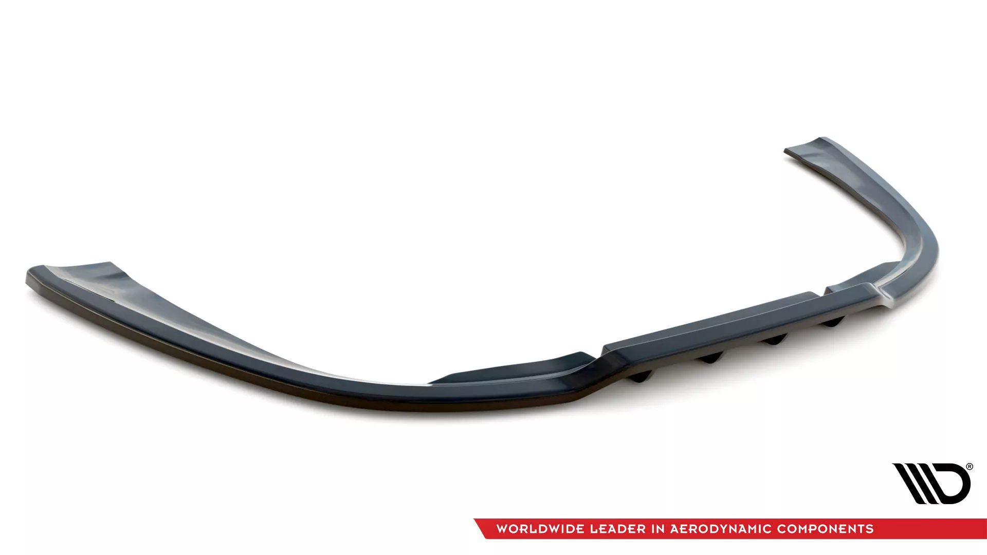 Hinten Splitter (mit Einem Vertikalem Balken) Porsche 911 Carrera 4S 992 Schwarz Hochglanz