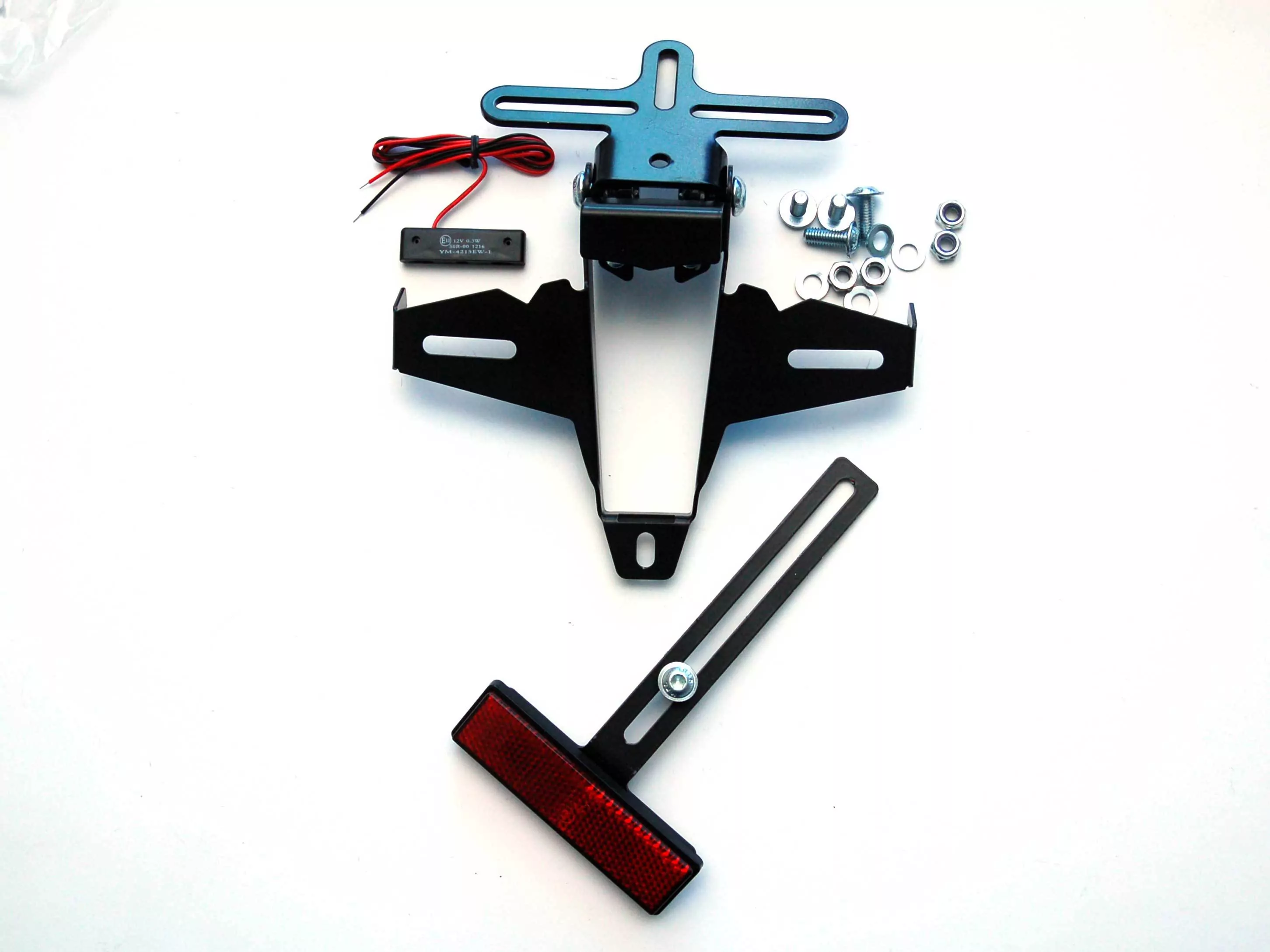 Kennzeichenhalter universal 2 für Zubehörblinker