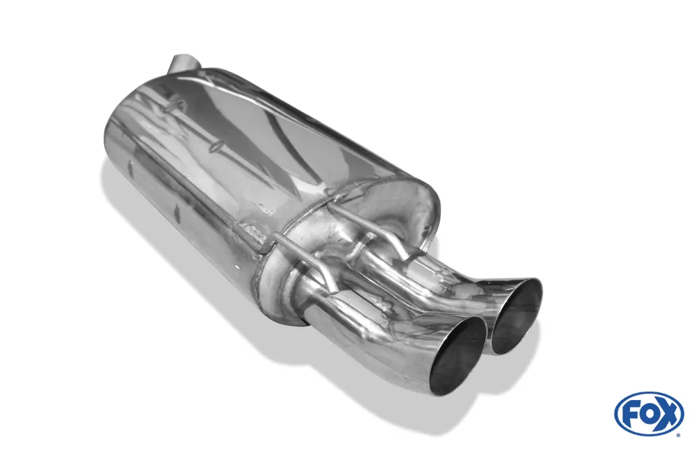 Renault Twingo C06  Endschalldämpfer - 2x70 Typ 18