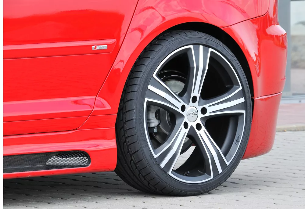 Rieger Seitenschweller rechts  carbon look für Audi A3 (8P) Sportback